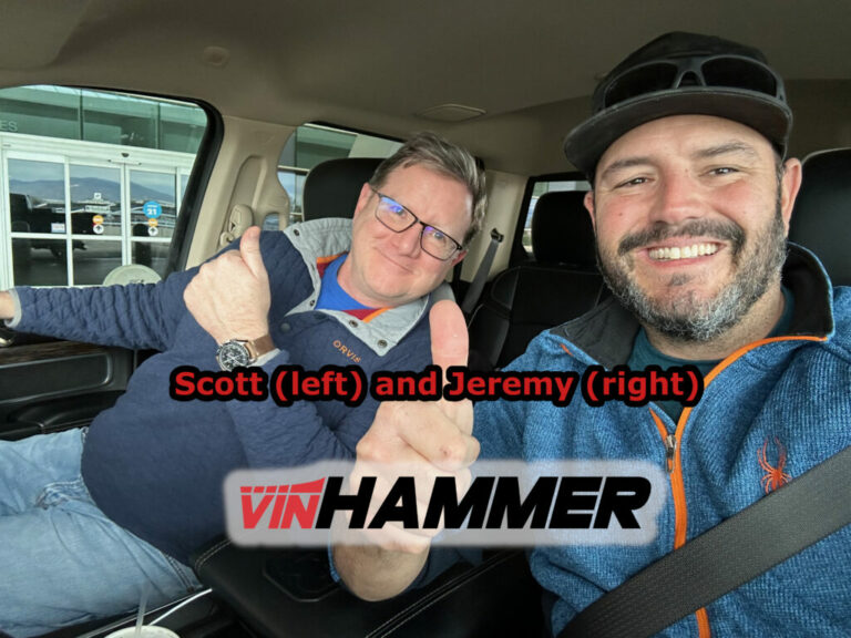 VIN Hammer’s FIRST SALE! Thank you Scott!